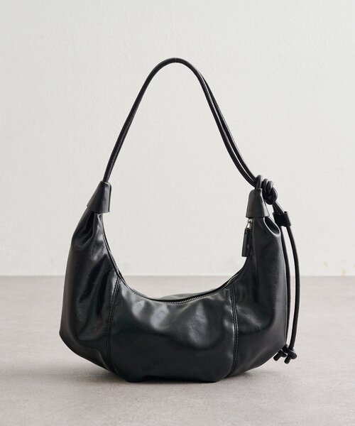 mystic(ミスティック)の「ハーフムーンBAG(トートバッグ・レディース・ブラック・ONE SIZE)」の6枚目の写真