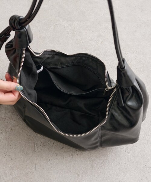 mystic(ミスティック)の「ハーフムーンBAG(トートバッグ・レディース・ブラック・ONE SIZE)」の9枚目の写真