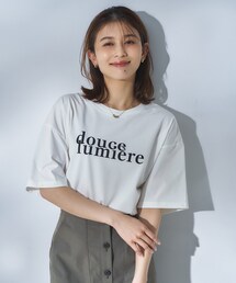 UNTITLED | コットンロゴTシャツ(Tシャツ/カットソー)