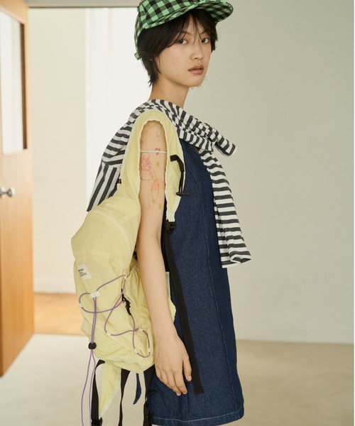 common gull products.（コモンガルプロダクツ）の「白昼路にデニムワンピース（ワンピース・レディース・ブラック系/ブルー系・SMALL/MEDIUM/LARGE）」の15枚目の写真