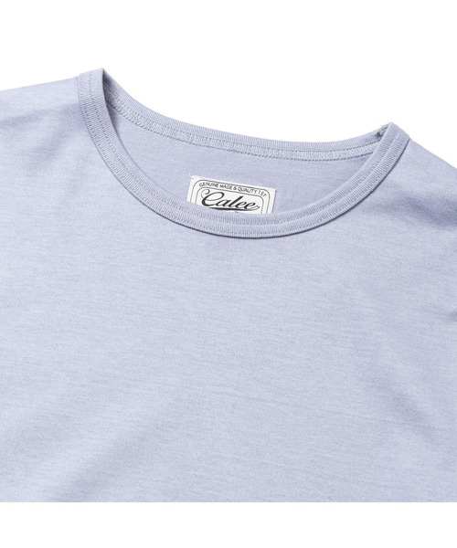 CALEE(キャリー)の「ORGANIC COTTON L/S CS(Tシャツ/カットソー・メンズ・グリーン系その他/ライトグレー/ブラック/ホワイト・MEDIUM/LARGE)」の8枚目の写真