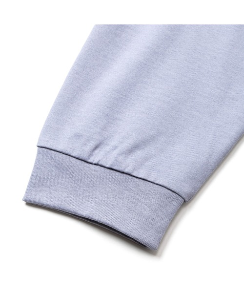 CALEE(キャリー)の「ORGANIC COTTON L/S CS(Tシャツ/カットソー・メンズ・グリーン系その他/ライトグレー/ブラック/ホワイト・MEDIUM/LARGE)」の10枚目の写真
