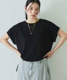 Doux archives | 【1秒コーデ】NEW多機能フレンチスリーブカットソー(Tシャツ/カットソー)