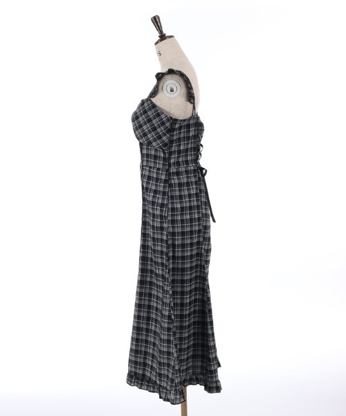 axes femme POETIQUE(アクシーズファムポエティック)の「リボンデザインキャミOP(ワンピース・レディース・グレー/ブラック/ブラウン・MEDIUM)」の15枚目の写真