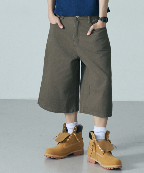 LXT（エルエックスティー）の「ツイルコットンワイドバermudaパンツ[カーキ]（その他パンツ・メンズ・その他・SMALL/MEDIUM/LARGE/X-LARGE）」の8枚目の写真