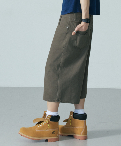 LXT（エルエックスティー）の「ツイルコットンワイドバermudaパンツ[カーキ]（その他パンツ・メンズ・その他・SMALL/MEDIUM/LARGE/X-LARGE）」の9枚目の写真