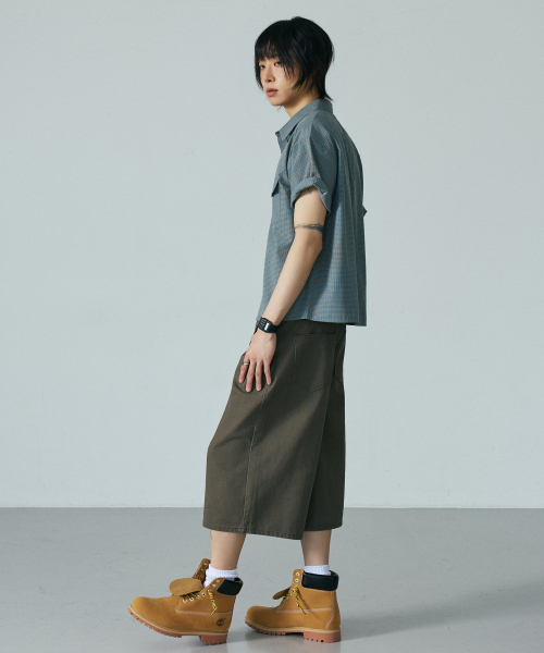 LXT（エルエックスティー）の「ツイルコットンワイドバermudaパンツ[カーキ]（その他パンツ・メンズ・その他・SMALL/MEDIUM/LARGE/X-LARGE）」の11枚目の写真