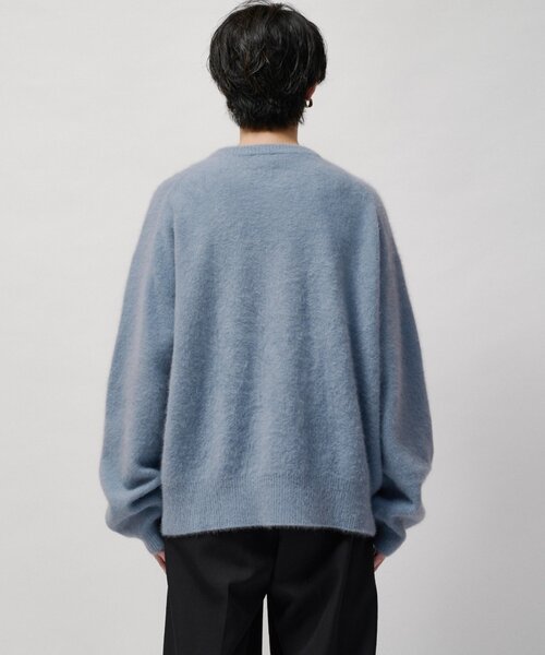 Lui's(ルイス)の「ウールライトVネックニット(ニット/セーター・メンズ・モカ/ブラック/チャコールグレー/ブルー・M/S)」の5枚目の写真