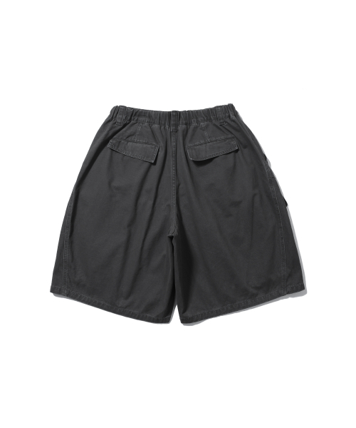 ANGLAN(アングラン)の「Structural Cargo Half Pants - Charcoal(その他パンツ・メンズ・その他・1/2)」の2枚目の写真