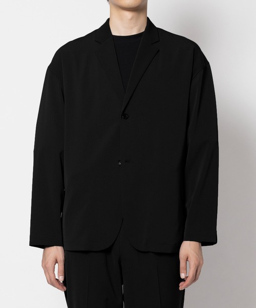 N.HOOLYWOOD（N.ハリウッド）の「2242-JK23-023 EASY JACKET（テーラードジャケット・メンズ・ブラック/ダークグレー・36）」の2枚目の写真