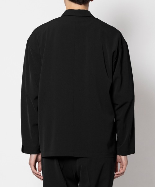 N.HOOLYWOOD（N.ハリウッド）の「2242-JK23-023 EASY JACKET（テーラードジャケット・メンズ・ブラック/ダークグレー・36）」の4枚目の写真