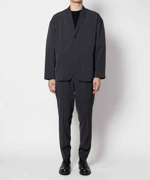 N.HOOLYWOOD（N.ハリウッド）の「2242-JK23-023 EASY JACKET（テーラードジャケット・メンズ・ブラック/ダークグレー・36）」の5枚目の写真