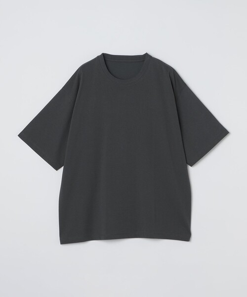 SHIPS Colors（シップス カラーズ）の「【WEB限定】SHIPS Colors:〈汗染み防止〉タイニーロゴ Tシャツ（Tシャツ/カットソー・メンズ・ダークグレー/イエロー系その他2/オフホワイト/グレー/ライトグリーン・LARGE/MEDIUM）」の6枚目の写真