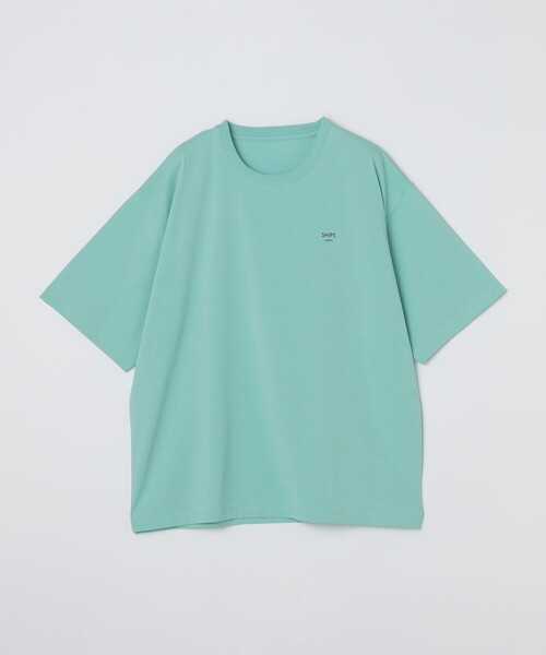 SHIPS Colors（シップス カラーズ）の「【WEB限定】SHIPS Colors:〈汗染み防止〉タイニーロゴ Tシャツ（Tシャツ/カットソー・メンズ・ダークグレー/イエロー系その他2/オフホワイト/グレー/ライトグリーン・LARGE/MEDIUM）」の8枚目の写真