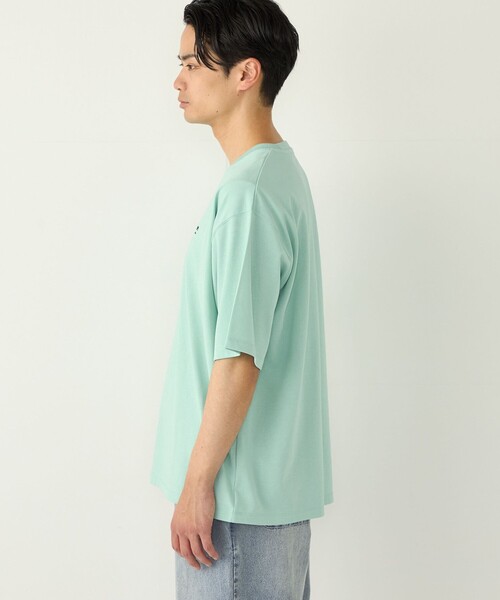 SHIPS Colors（シップス カラーズ）の「【WEB限定】SHIPS Colors:〈汗染み防止〉タイニーロゴ Tシャツ（Tシャツ/カットソー・メンズ・ダークグレー/イエロー系その他2/オフホワイト/グレー/ライトグリーン・LARGE/MEDIUM）」の19枚目の写真