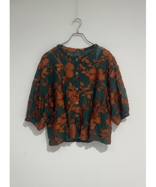 Muel Chic（ミュエルシック）の「Grow cardigan / グロウカーディガン（カーディガン/ボレロ・レディース・ブラック/オフホワイト/マルーン/シアン・FREE）」の11枚目の写真