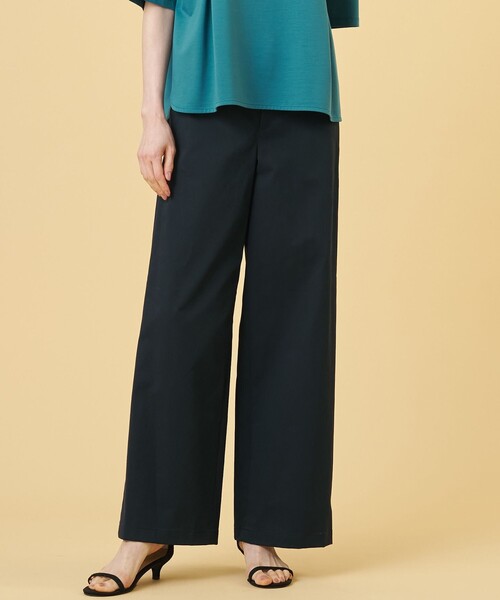 J.PRESS Ladies(J.プレス レディス)の「20チノストレッチ ストレート パンツ(チノパンツ・レディース・ネイビー系/ベージュ系/カーキ系・XXS/XS/S)」の3枚目の写真