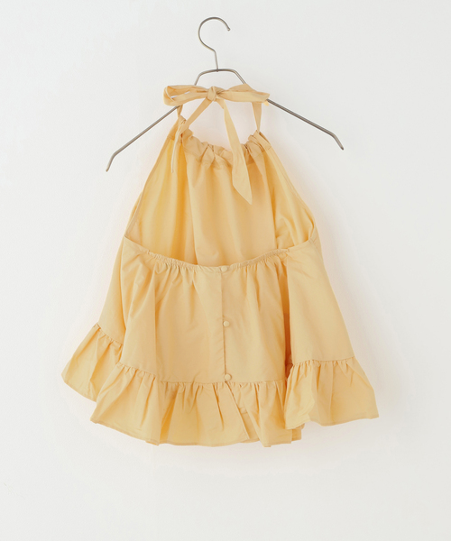 IENA（イエナ）の「ESTHE/エステ Babydoll Frill Hem Top ブラウス 162-3075A（シャツ/ブラウス・レディース・イエロー・FREE）」の2枚目の写真