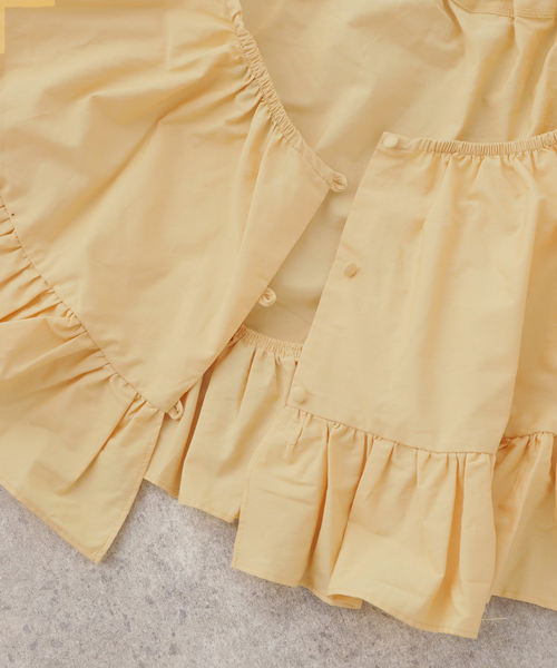 IENA（イエナ）の「ESTHE/エステ Babydoll Frill Hem Top ブラウス 162-3075A（シャツ/ブラウス・レディース・イエロー・FREE）」の4枚目の写真