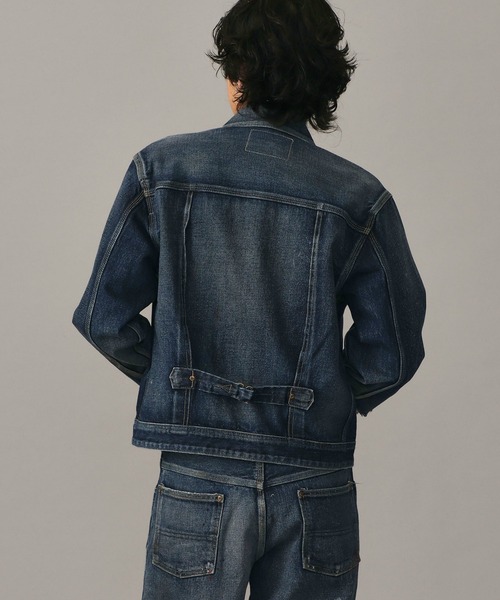 Lee(リー)の「【101 101周年記念特別モデル】ANNIVERSARY 101 ICONIC COWBOY JACKET セットアップ可(デニムジャケット・メンズ・ダークインディゴブルー・LARGE/MEDIUM/SMALL/X-LARGE)」の6枚目の写真