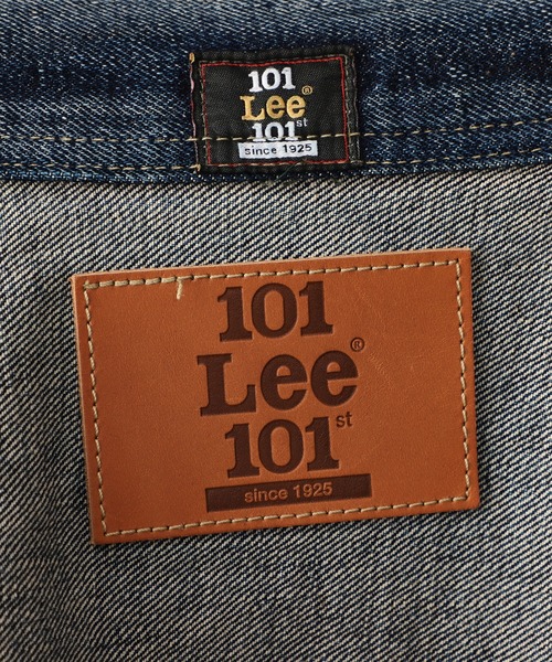 Lee(リー)の「【101 101周年記念特別モデル】ANNIVERSARY 101 ICONIC COWBOY JACKET セットアップ可(デニムジャケット・メンズ・ダークインディゴブルー・LARGE/MEDIUM/SMALL/X-LARGE)」の14枚目の写真
