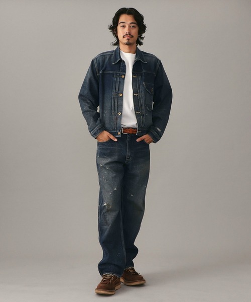 Lee(リー)の「【101 101周年記念特別モデル】ANNIVERSARY 101 ICONIC COWBOY JACKET セットアップ可(デニムジャケット・メンズ・ダークインディゴブルー・LARGE/MEDIUM/SMALL/X-LARGE)」の17枚目の写真