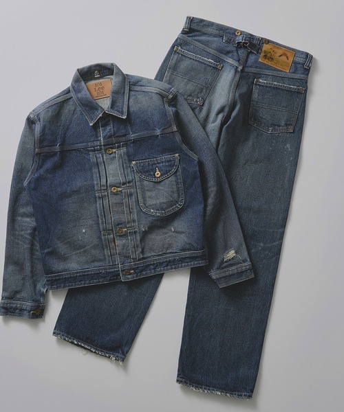 Lee(リー)の「【101 101周年記念特別モデル】ANNIVERSARY 101 ICONIC COWBOY JACKET セットアップ可(デニムジャケット・メンズ・ダークインディゴブルー・LARGE/MEDIUM/SMALL/X-LARGE)」の19枚目の写真