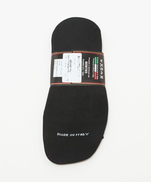 UNITED ARROWS（ユナイテッドアローズ）の「＜ADRIAN＞FOOTCOVER 2pcs f/シューズイン ソックス（ソックス/靴下・メンズ・ブラック・39-41）」の2枚目の写真