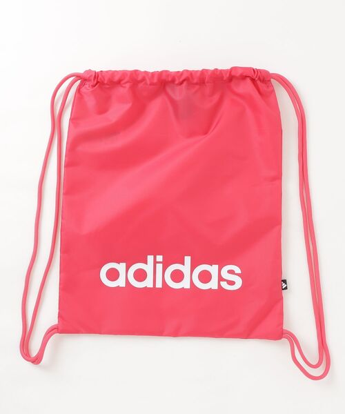 adidas(アディダス)の「adidas/アディダス リニアジムサック(バックパック/リュック・メンズ・グリーン/ブラック/ピンク/ネイビー/カーキ・ONE SIZE)」の5枚目の写真