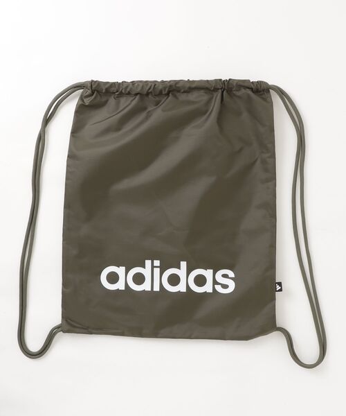 adidas(アディダス)の「adidas/アディダス リニアジムサック(バックパック/リュック・メンズ・グリーン/ブラック/ピンク/ネイビー/カーキ・ONE SIZE)」の13枚目の写真