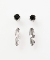 【Kahiko】マカニフェザーセットメンズピアス