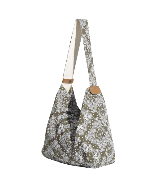 SOCHARMING(ソーチャーミング)の「Paisley Adjust Shoulder Bag - 5 colors(エコバッグ/サブバッグ・レディース・カーキ/レッド/ネイビー/イエロー/オレンジ系その他・FREE)」の6枚目の写真