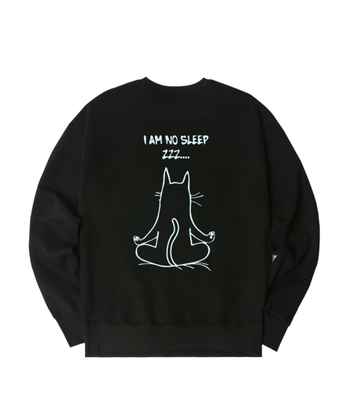 NUHABIT(ニューハビット)の「N/H SLEEP オーバーサイズ 裏起毛 スウェット (SOM4-5NH1340)(スウェット・メンズ・ネイビー/ライトグレー/ホワイト/アイボリー/アッシュグレー/ブラック・MEDIUM/LARGE/X-LARGE)」の7枚目の写真