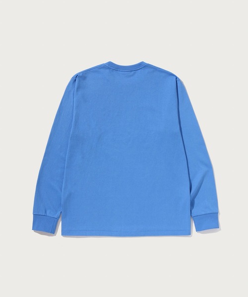 A BATHING APE(アベイシングエイプ)の「MILO ON BAPE LS TEE(Tシャツ/カットソー・メンズ・ブルー/ホワイト/ブラック/ピンク・LARGE/X-LARGE/XX-LARGE/SMALL/MEDIUM/XXX-LARGE)」の7枚目の写真