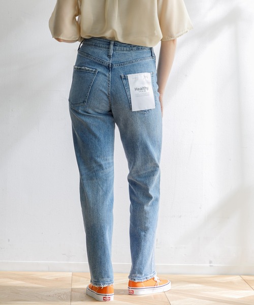 DRIP STUDIO(ドリップスタジオ)の「Tallow-Straight(デニムパンツ・レディース・ライトブルー/ブラック/インディゴブルー・23/24/25)」の16枚目の写真