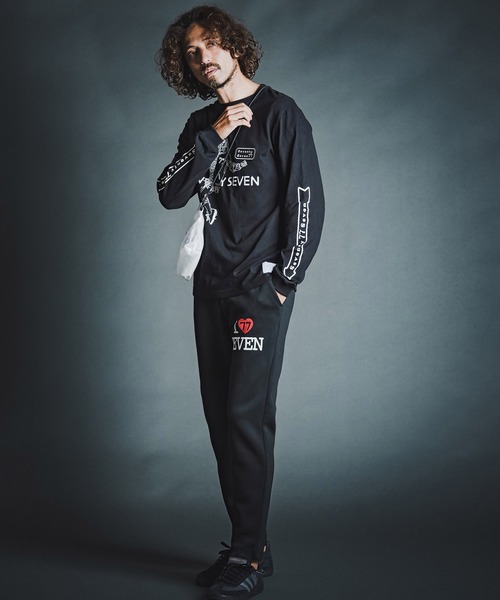 seventy seven(セブンティセブン)の「mlt5785- middle oz L-S fine t-shirt(77lady2) ロングスリーブTシャツ(7726W350)(Tシャツ/カットソー・メンズ・ホワイト/ブラック/ネイビー・S/M/L/XL)」の16枚目の写真