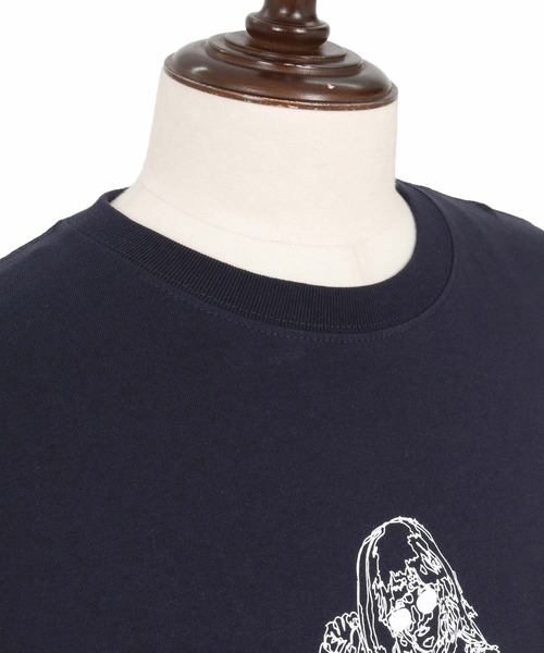 seventy seven(セブンティセブン)の「mlt5785- middle oz L-S fine t-shirt(77lady2) ロングスリーブTシャツ(7726W350)(Tシャツ/カットソー・メンズ・ホワイト/ブラック/ネイビー・S/M/L/XL)」の22枚目の写真
