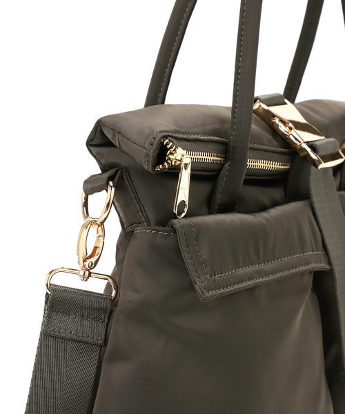 Spick & Span（スピックアンドスパン）の「《別注 / 追加》OUTDOOR PRODUCTS HELMET BAG*（トートバッグ・レディース・カーキ/ブラック・FREE）」の9枚目の写真