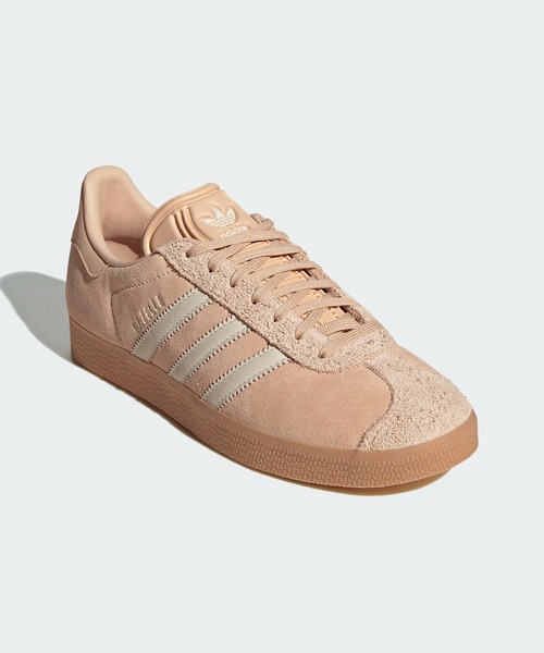 adidas（アディダス）の「ガゼル / Gazelle w  / アディダスオリジナルス adidas Originals（スニーカー・レディース・ピンク・24.5cm/25.5cm/25.0cm/24.0cm/23.0cm/23.5cm/26.5cm/26.0cm/27.0cm/27.5cm/28.0cm/22.0cm/22.5cm）」の2枚目の写真