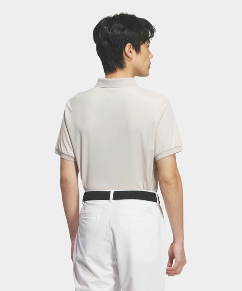 adidas(アディダス)の「ソフトピケ半袖ポロシャツ【adidas Golf/アディダスゴルフ】(ポロシャツ・メンズ・グレー・XX-LARGE/3XL/LARGE/MEDIUM/SMALL/X-LARGE)」の2枚目の写真
