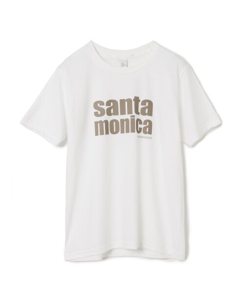 MARMARMAR(マーマーマー)の「MARMARMAR プリントT (santa monica)(Tシャツ/カットソー・レディース・ホワイト系その他/イエロー/ホワイト・FREE)」の4枚目の写真