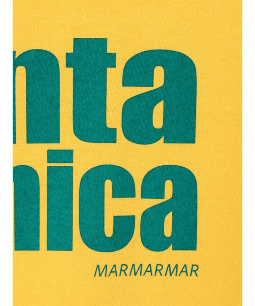 MARMARMAR(マーマーマー)の「MARMARMAR プリントT (santa monica)(Tシャツ/カットソー・レディース・ホワイト系その他/イエロー/ホワイト・FREE)」の6枚目の写真