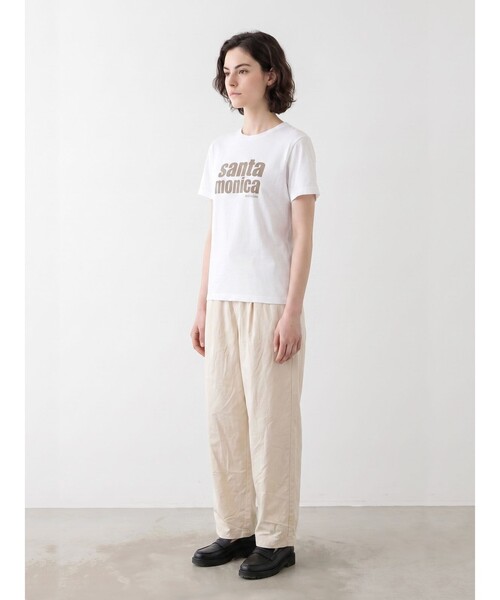 MARMARMAR(マーマーマー)の「MARMARMAR プリントT (santa monica)(Tシャツ/カットソー・レディース・ホワイト系その他/イエロー/ホワイト・FREE)」の8枚目の写真