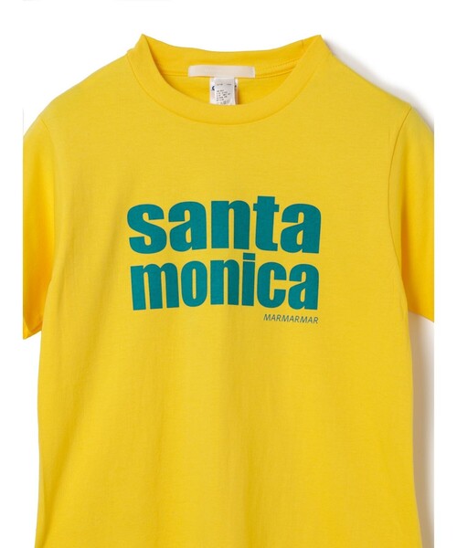 MARMARMAR(マーマーマー)の「MARMARMAR プリントT (santa monica)(Tシャツ/カットソー・レディース・ホワイト系その他/イエロー/ホワイト・FREE)」の10枚目の写真