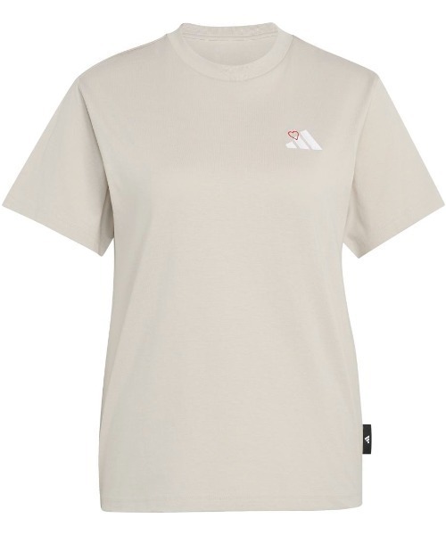 adidas(アディダス)の「adidas アディダス エンブロイダリー パック レギュラー グラフィックTシャツ(Tシャツ/カットソー・レディース・ブラウン/ダークグレー・S/M/L/XL)」の11枚目の写真