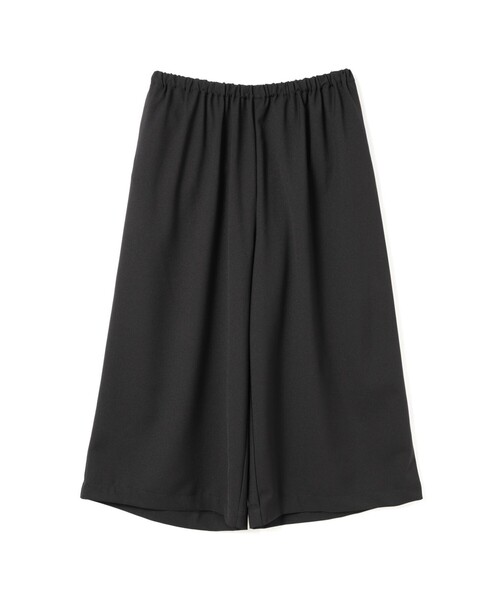 mizuiroind(ミズイロインド)の「mizuiro ind ワイドハーフパンツ(その他パンツ・レディース・ブラック/チャコールグレー/グレー・FREE)」の1枚目の写真