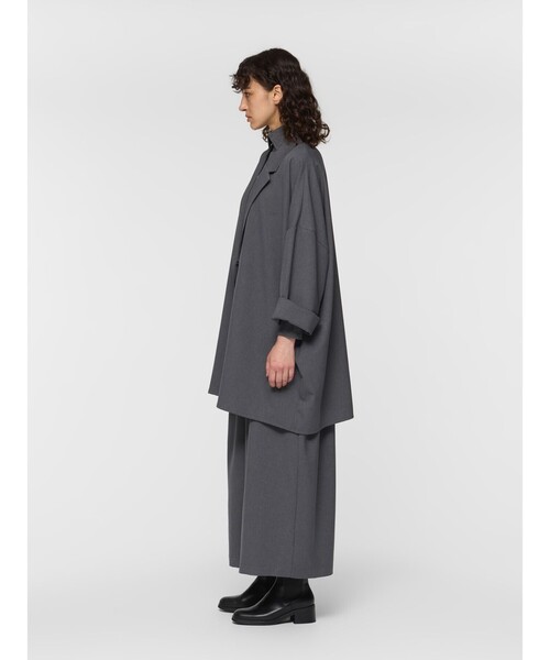 mizuiroind(ミズイロインド)の「mizuiro ind ワイドハーフパンツ(その他パンツ・レディース・ブラック/チャコールグレー/グレー・FREE)」の16枚目の写真