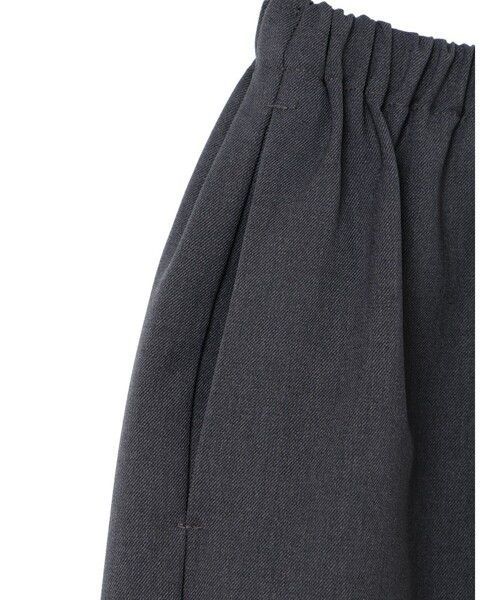 mizuiroind(ミズイロインド)の「mizuiro ind ワイドハーフパンツ(その他パンツ・レディース・ブラック/チャコールグレー/グレー・FREE)」の8枚目の写真