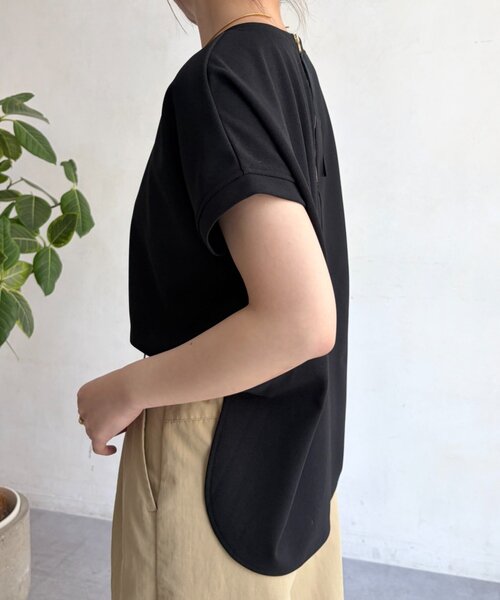 Jena espace merveilleux(ジェナ エスパスメルヴェイユ)の「ジョーゼットカットソー(Tシャツ/カットソー・レディース・ブラック/アイボリー/ブラウン・FREE)」の10枚目の写真