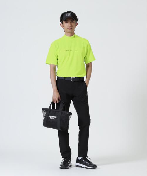 MASTER BUNNY EDITION(マスターバニーエディション)の「【MASTER BUNNY EDITION】リピートロゴメッシュカートバッグ (UNISEX)(トートバッグ・レディース・ブラック/ベージュ・FREE)」の4枚目の写真